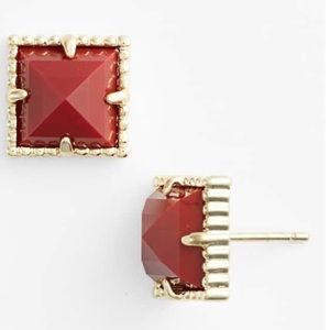 Kendra Scott Cleo Square Stone Stud
